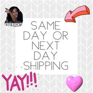 SAME OR NEXT DAY SHIPPING GUARANTEED!!!